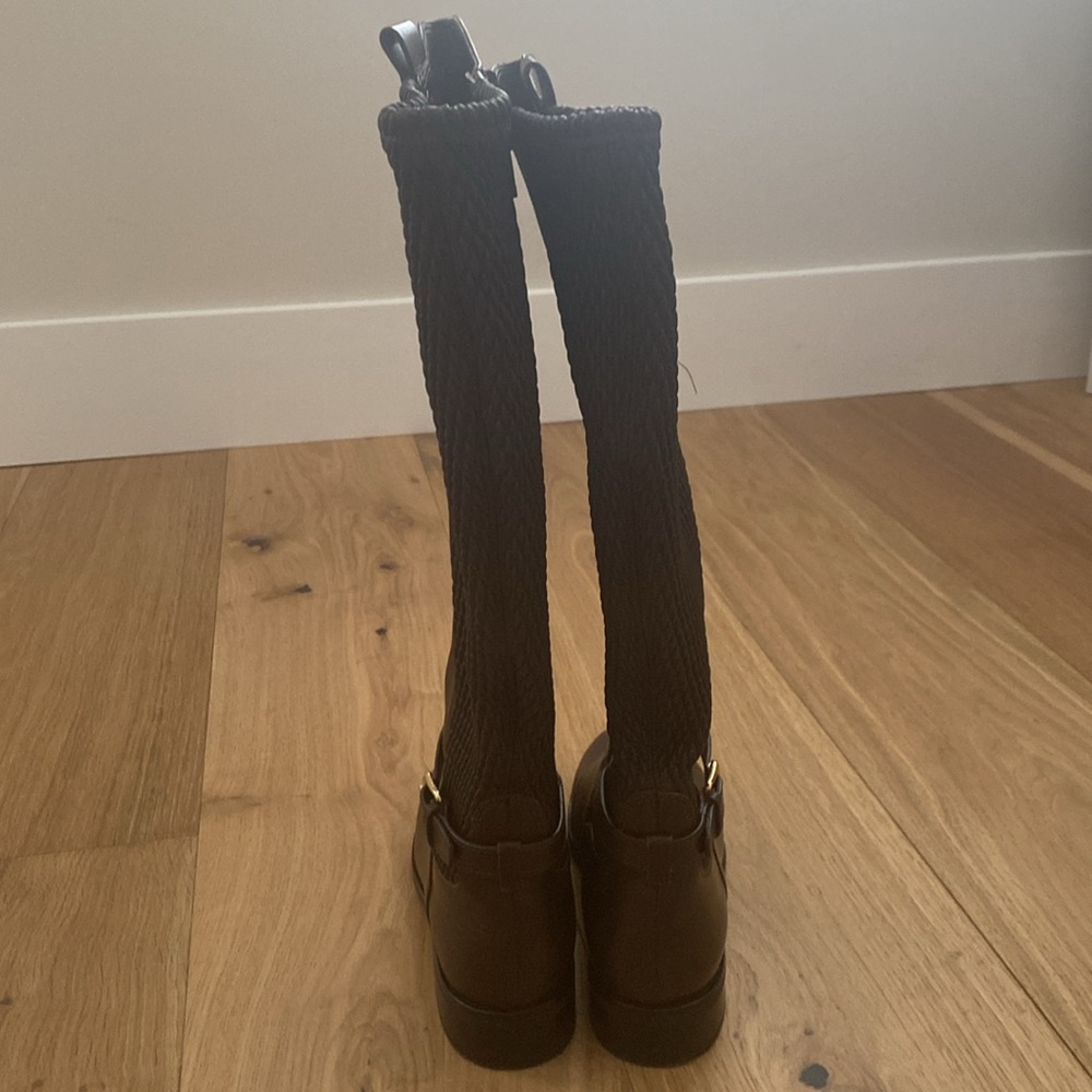 COLE HANN Galina Riding Boot Size 6 Color Java LTHR - Picture 5 of 10
